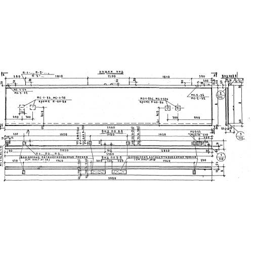 Панель Н-60-12л (толщина 400мм) Серия ИИ 04-5